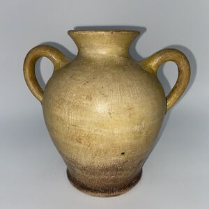 Vintage Primitive Amphora Vase Pottery Vessel or Water Jug